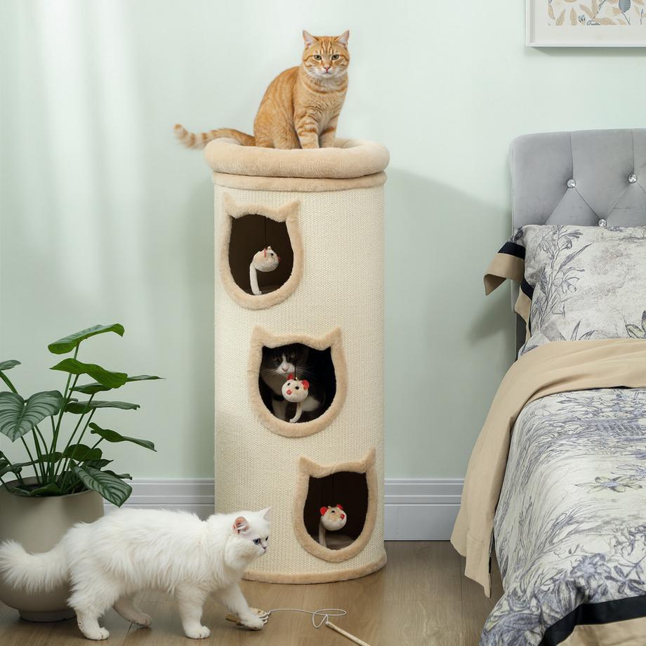PawHut  Barillet à gratter 