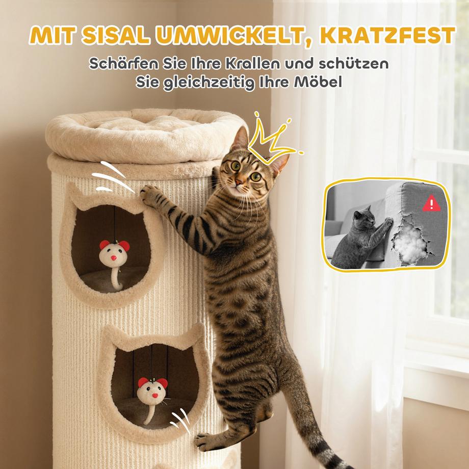 PawHut  Barillet à gratter 