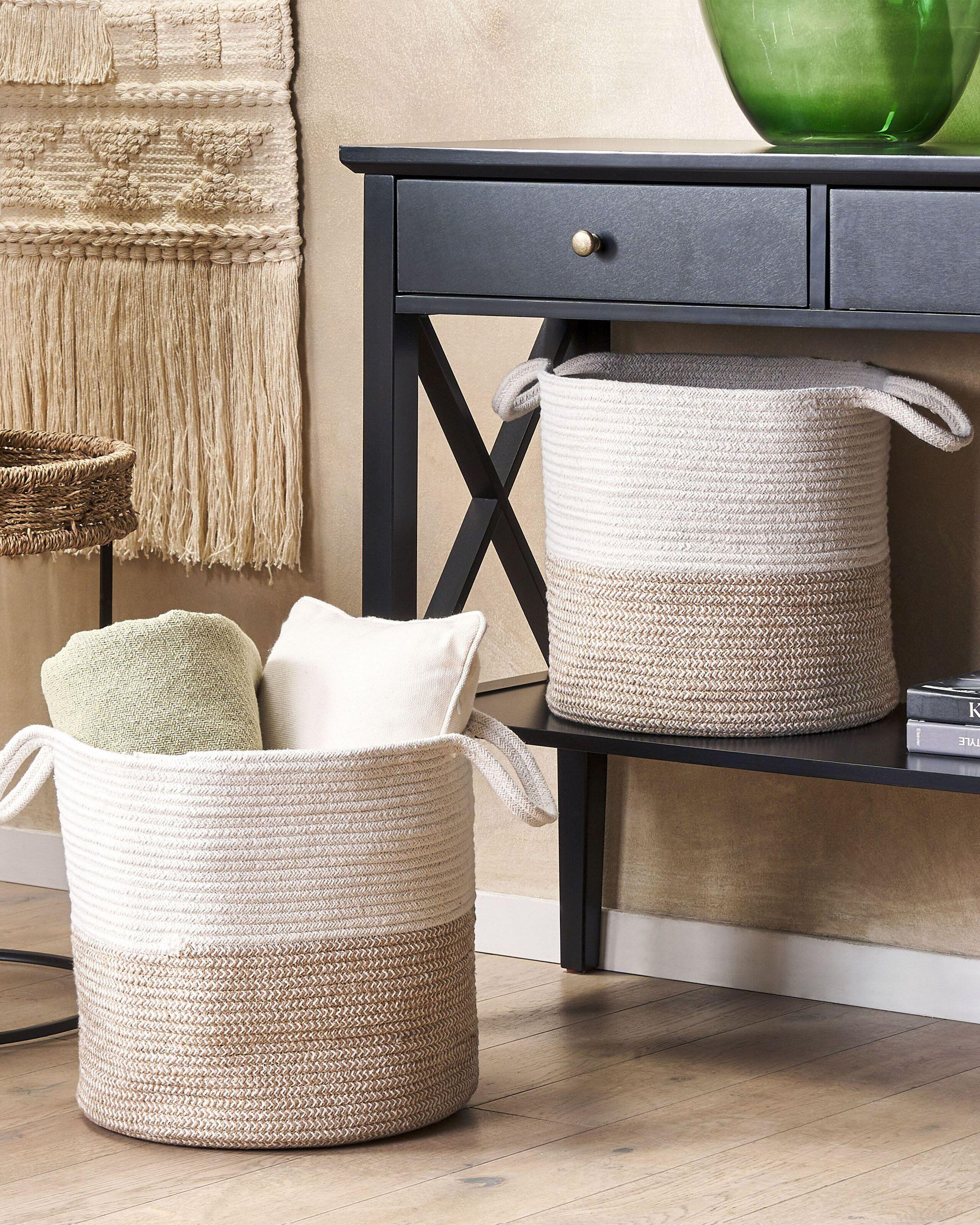 Beliani Korb en Cotone Boho PAZHA  