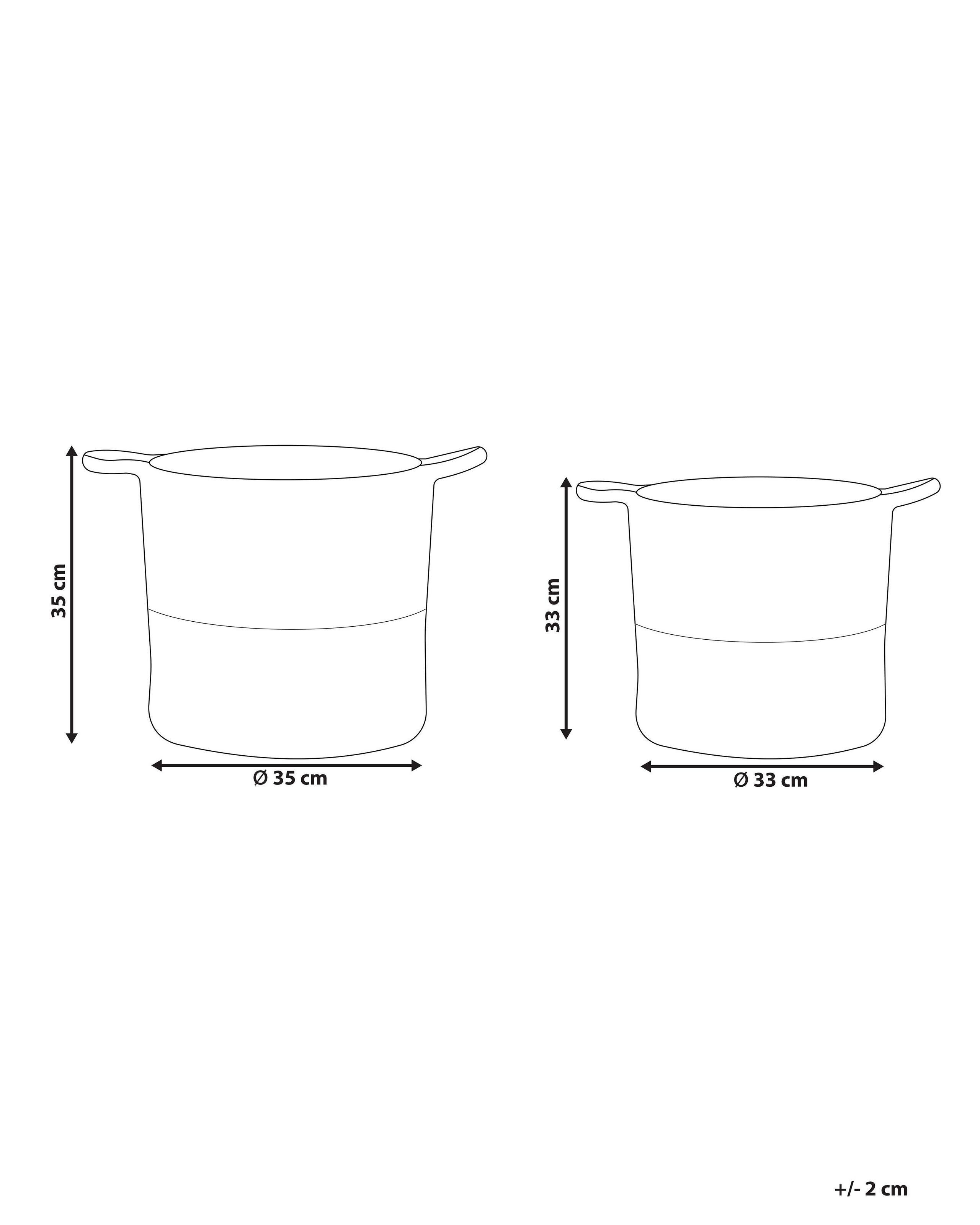 Beliani Korb en Cotone Boho PAZHA  