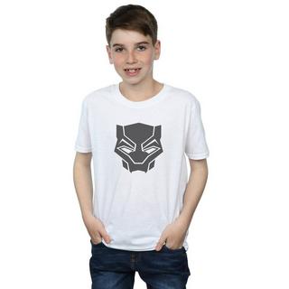 MARVEL  Black Panther Black On Black TShirt 