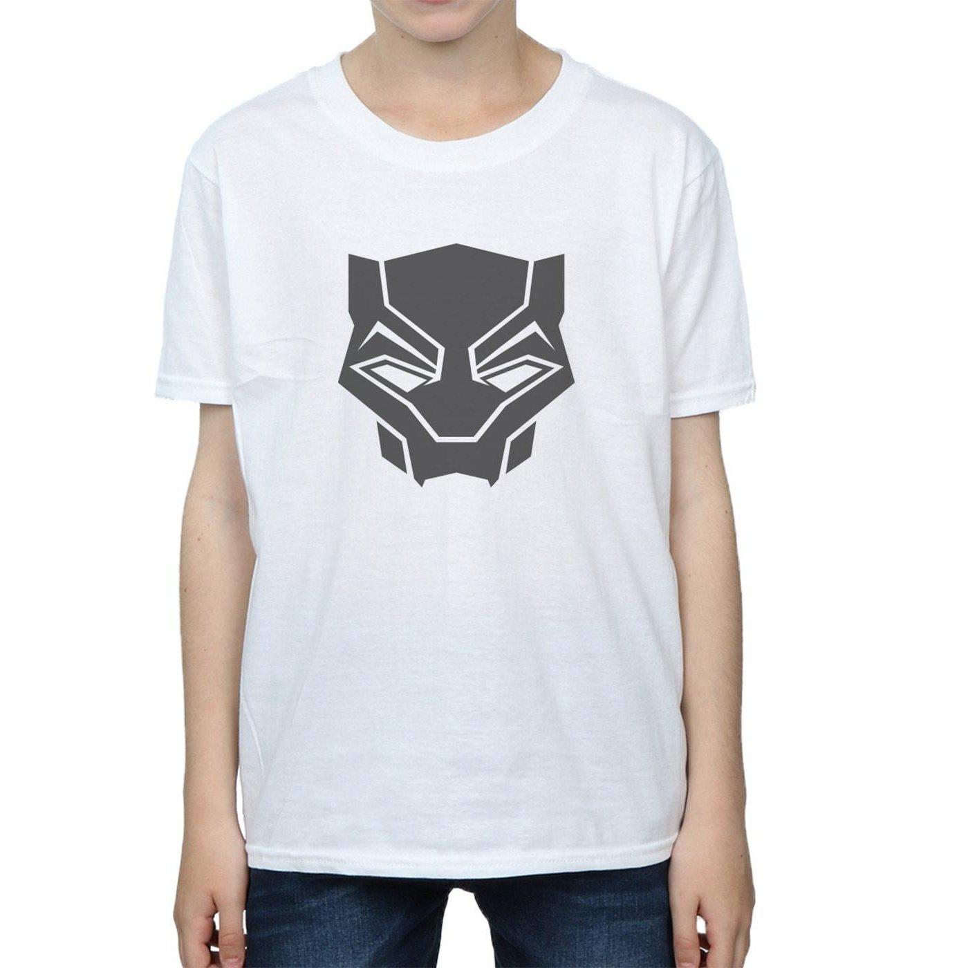 MARVEL  Black Panther Black On Black TShirt 