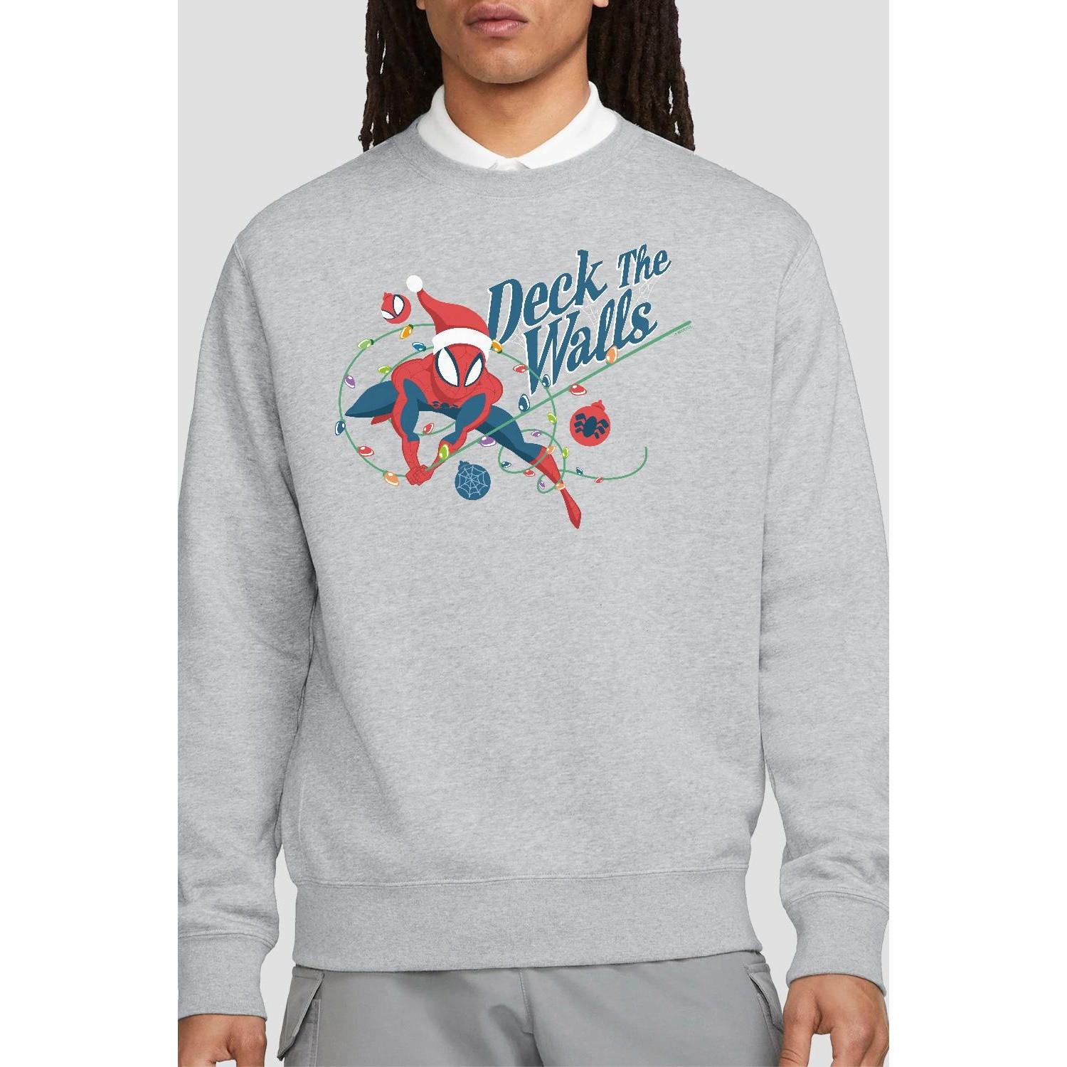 Spider-Man  Sweat DECK THE WALLS 