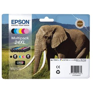 EPSON  Multipack 6-colours 24XL Claria Photo HD Ink 