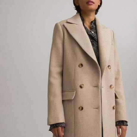 La Redoute Collections  Manteau pardessus mi long fabriqué en Europe 