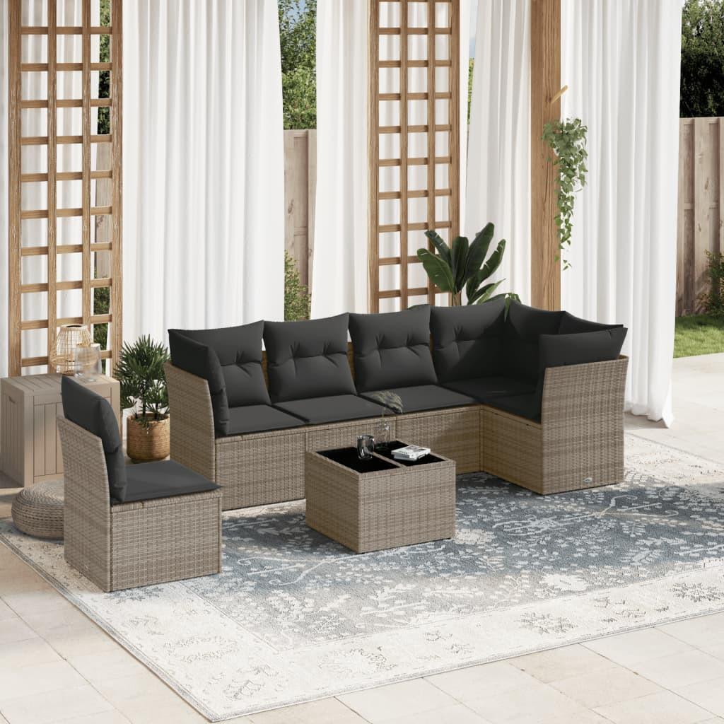 VidaXL Garten sofagarnitur poly-rattan  