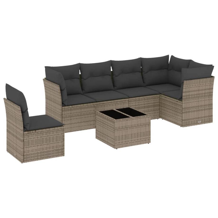 Garten sofagarnitur poly-rattan