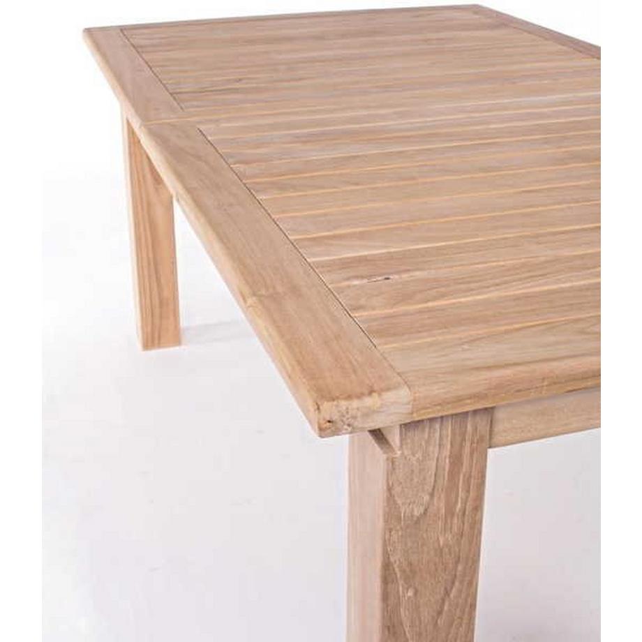 mutoni Table à rallonge en bois Maryland 180(240)x100  