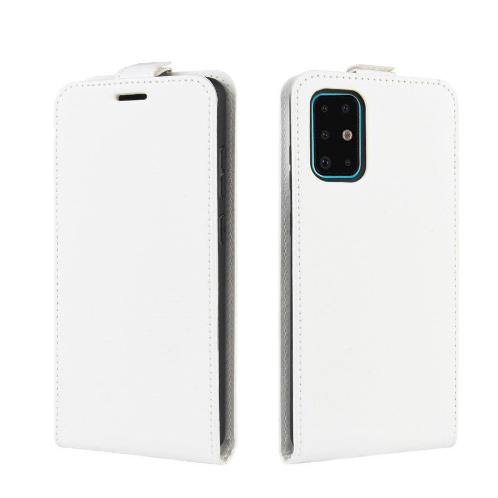 Cover-Discount  Galaxy S20+ Plus - Klassisches Leder Flip Case Vertikal 