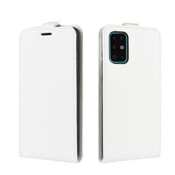 Galaxy S20+ Plus - Klassisches Leder Flip Case Vertikal