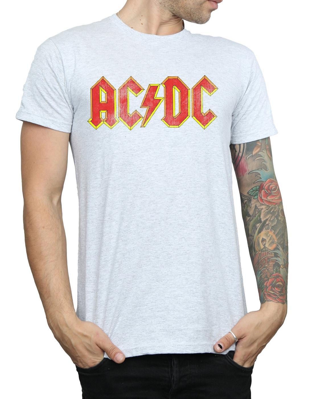AC/DC ACDC Logo Print T-Shirt  