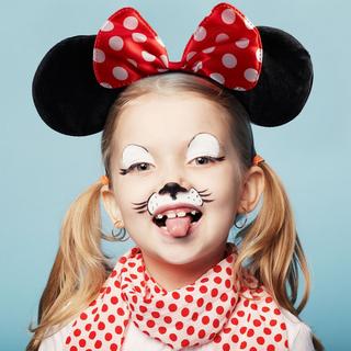 B2X  Stirnband Maus mit Ohren und Schleife 