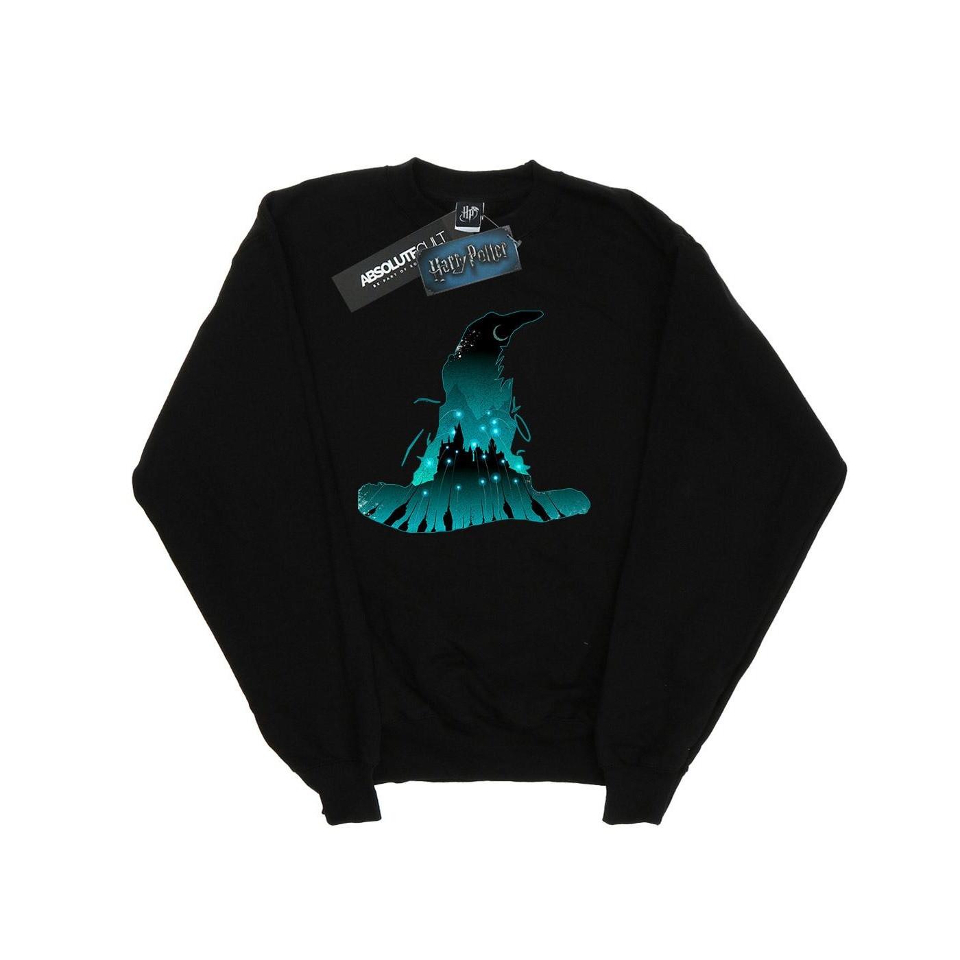 Harry Potter Hogwarts Grafikdruck Sweatshirt  