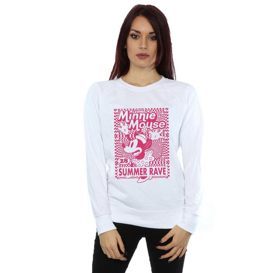 Disney Minnie Maus Summer Rave Sweatshirt  