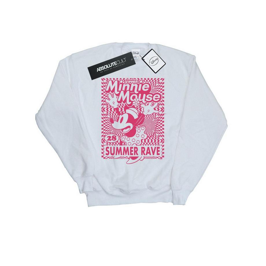 Disney Minnie Maus Summer Rave Sweatshirt  
