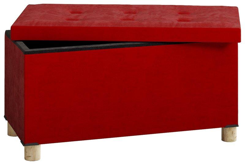 Coffre Siège De Rangement Cube Coffre De Rangement Tabouret, Cuir Pliable Tabouret Pouf Coffre