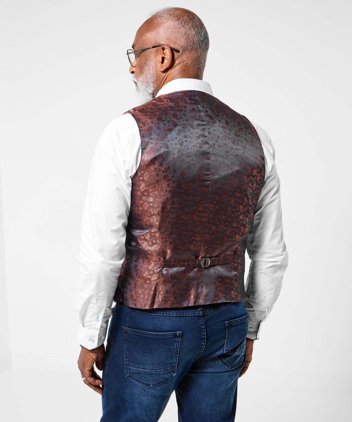 Joe Browns Gilet sartoriale a quadri sul davanti  