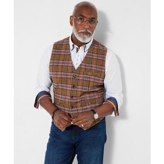 Joe Browns Gilet sartoriale a quadri sul davanti  