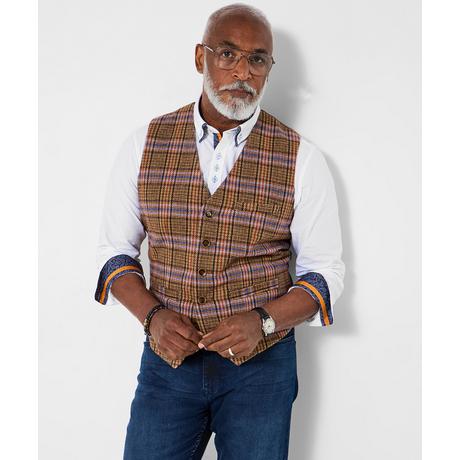 Joe Browns Gilet sartoriale a quadri sul davanti  