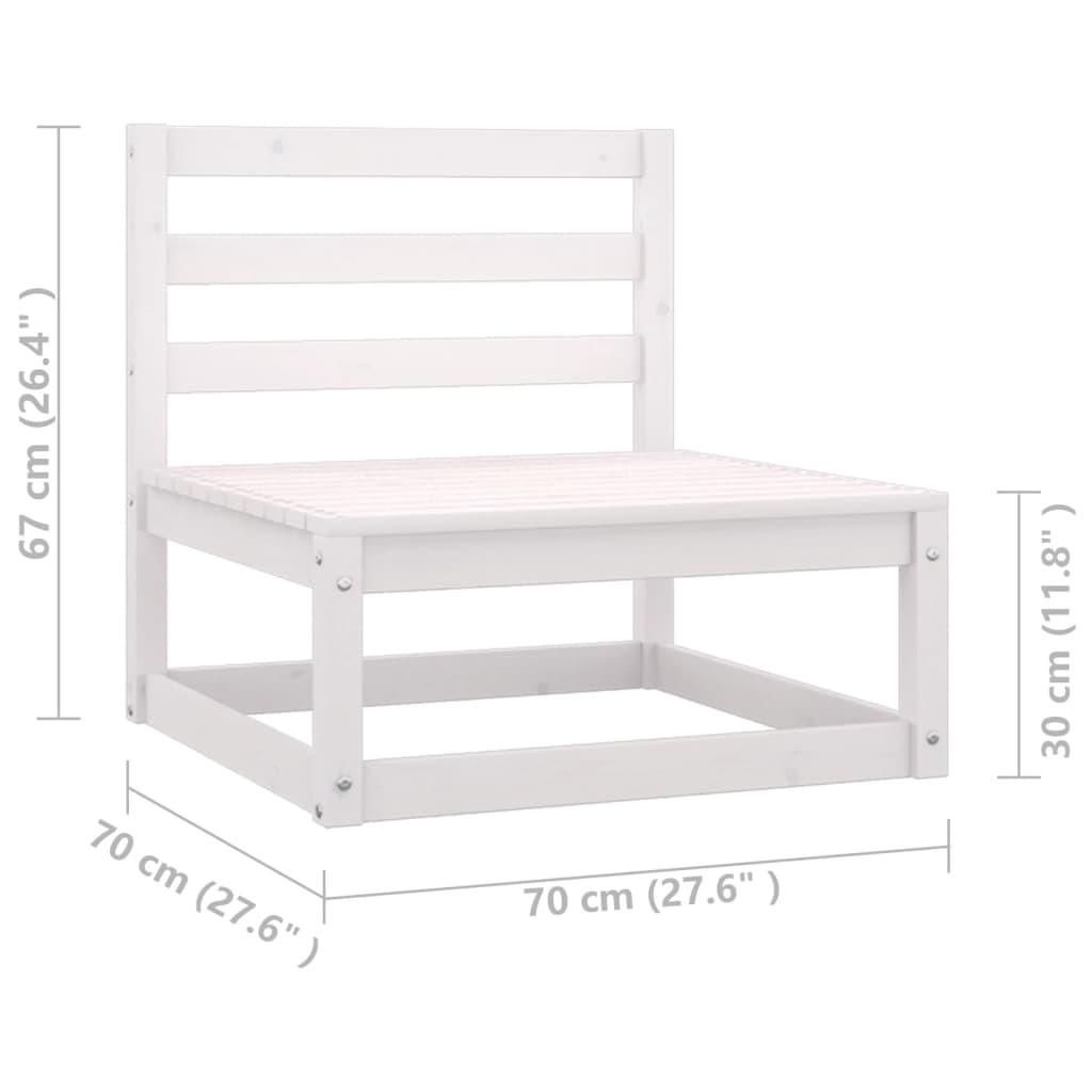 VidaXL Ensemble de meubles de jardin pine wood  