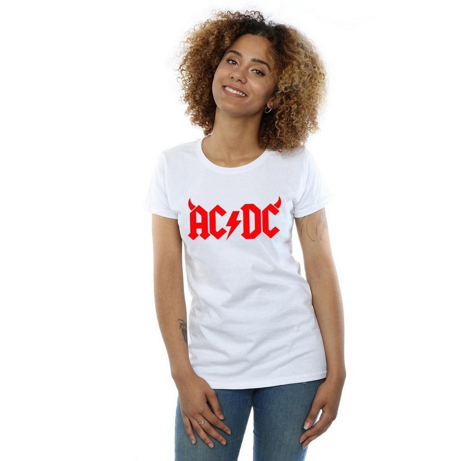AC/DC ACDC Logo Regular Fit T-Shirt  