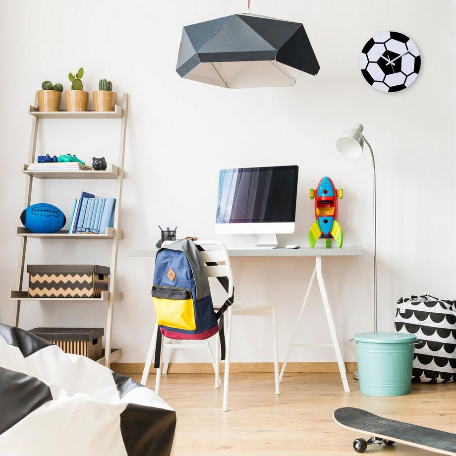 B2X Wanduhr Fußball  