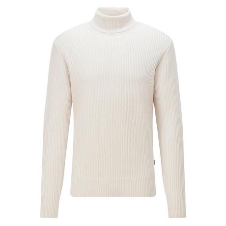 BOSS Ullo Maglione Dolcevita a Costine  