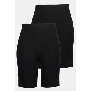 Studio Untold  Cyclistes en lot de deux, jambe étroite et taille élastique 