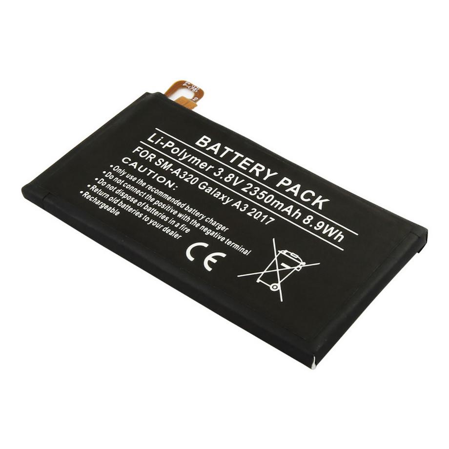 Avizar  Batteria di Ricambio per Smartphone Galaxy A3 2017 Li-Polimero 3.8V 2350mAh 