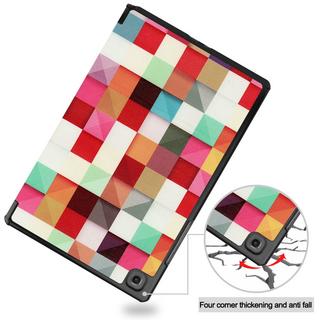 Cover-Discount  Galaxy Tab A7 (2020) - Étui Smart Tri-fold Don't Touch 