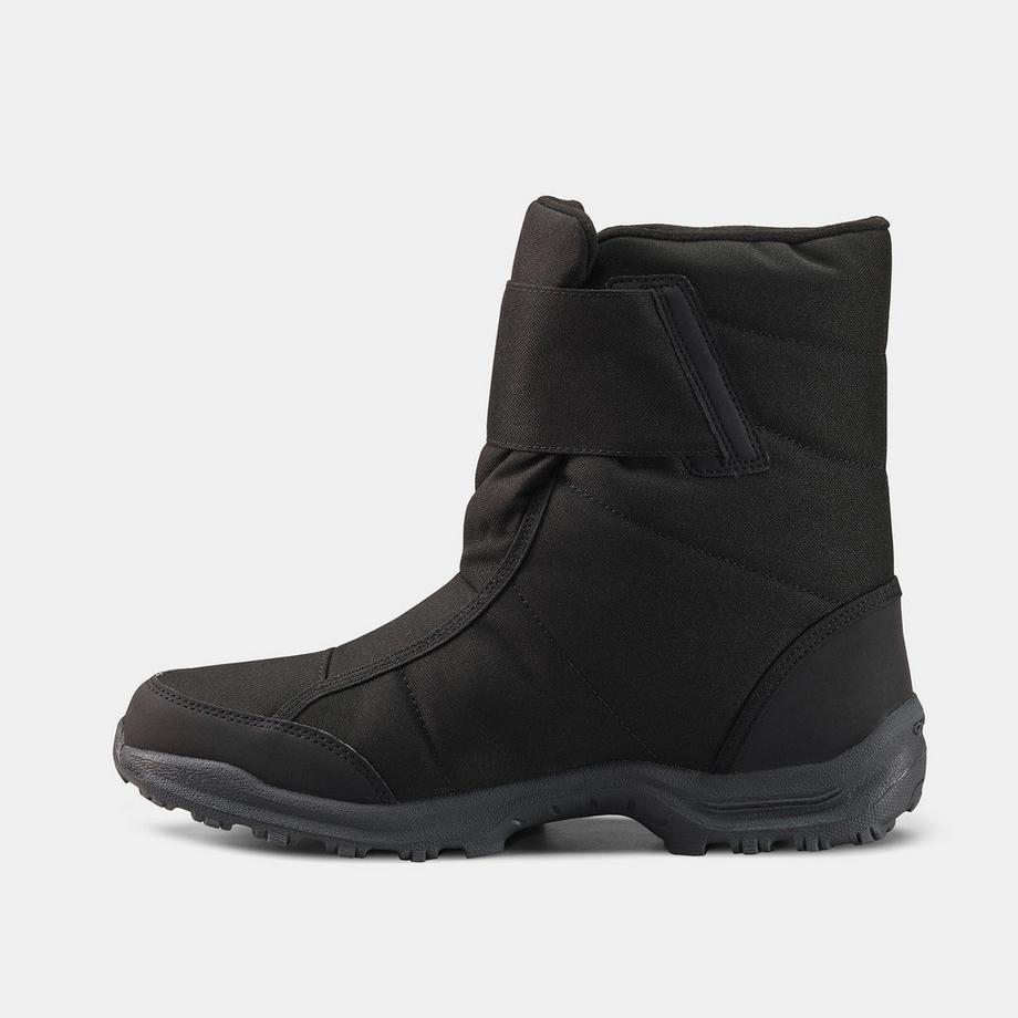QUECHUA NH100 Scarponi da Neve Caldi Impermeabili Trekking Invernale Chiusura a Strappo  