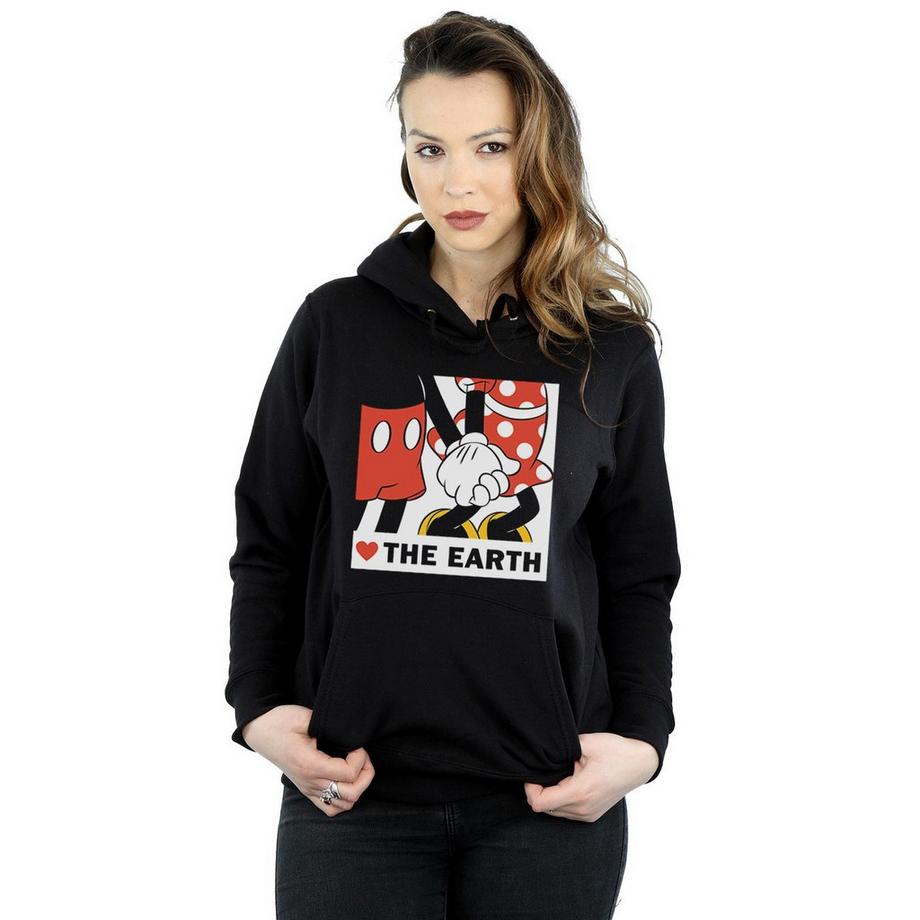 Disney Heart The Earth Felpa con cappuccio  