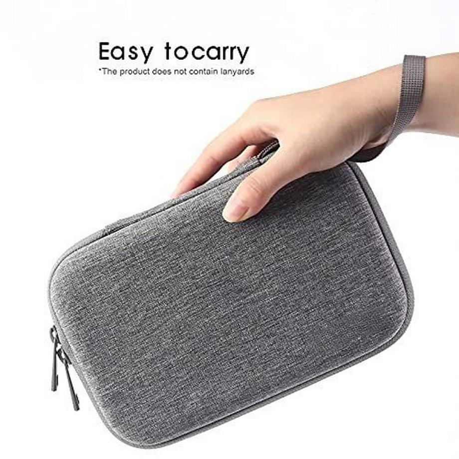Only-bags.store  Hartschalenetui für Apple Magic Mouse, Magsafe-Ladegerät, Netzadapter, USB-Kabel, Eingabestift, Aufbewahrungsbox für elektronisches Zubehör für MacBook, kleine Tasche 