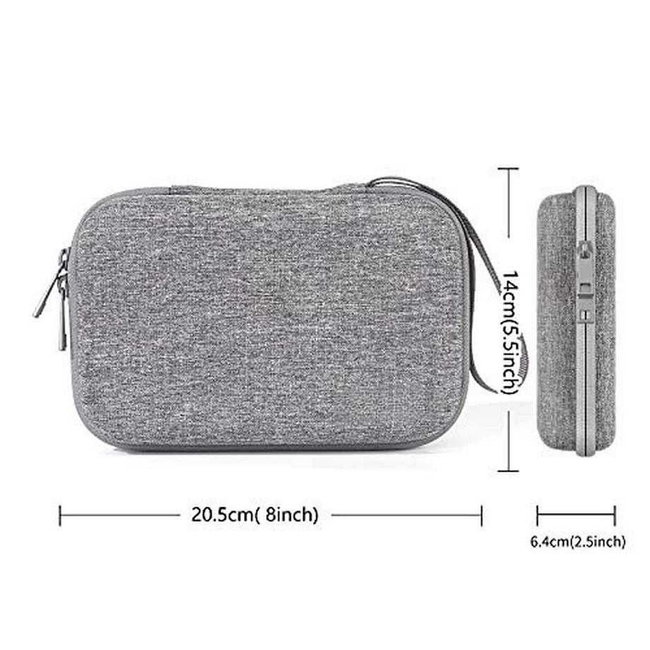 Only-bags.store  Hartschalenetui für Apple Magic Mouse, Magsafe-Ladegerät, Netzadapter, USB-Kabel, Eingabestift, Aufbewahrungsbox für elektronisches Zubehör für MacBook, kleine Tasche 
