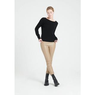 Studio Cashmere8  MIA 7 Pull décolleté en V dans le dos - 100% cachemire 