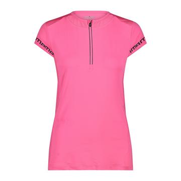 T-shirt à demi-zip femme