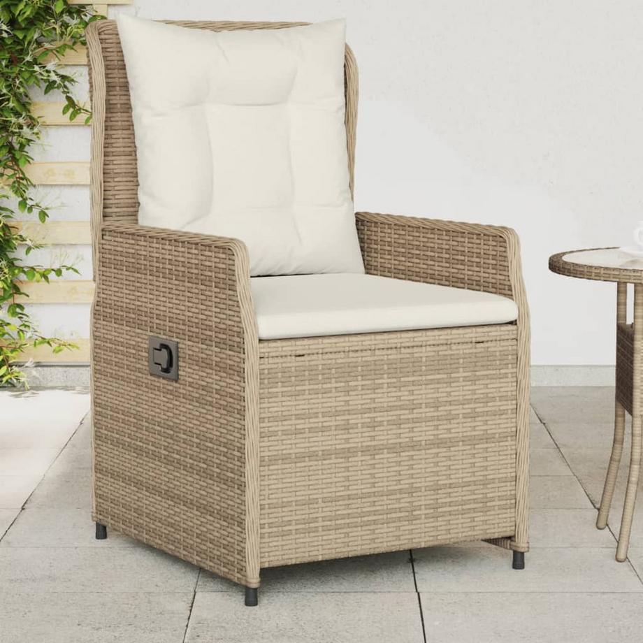VidaXL Gartensessel verstellbar poly-rattan  