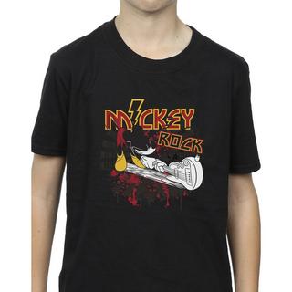 Disney  Mickey Mouse Smash Guitar Rock TShirt 