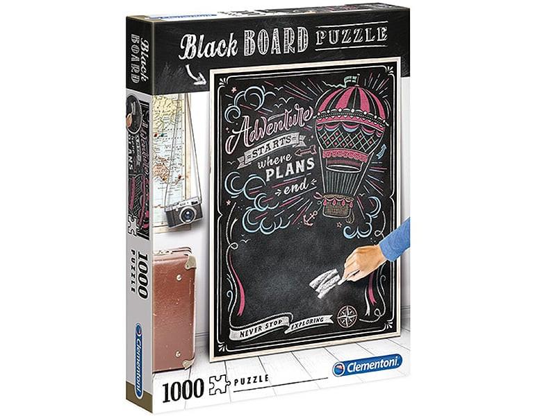 Clementoni  Puzzle Blackboard Reisen 