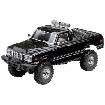 Micro crawler RC pickup-Black 4 roues motrices 1:18 RTR