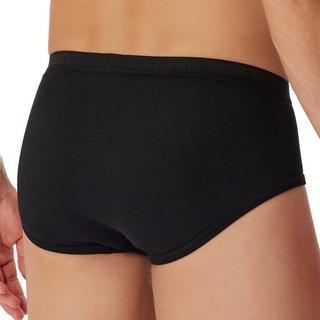 Schiesser Original Classics Slip Sportivo a Costine Fini con Apertura Confezione da 4  