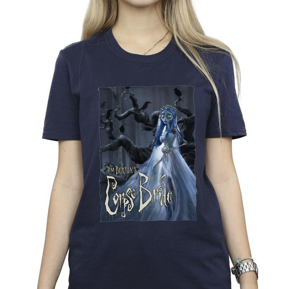 Disney T-Shirt Imprimé Graphique Tim Burton's Corpse Bride  