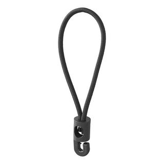 Pricenet  Boucle élastique avec crochet en plastique - lot de 10 pièces 