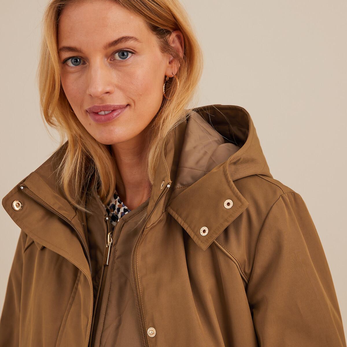 La Redoute Collections  Übergangsjacke mit Kapuze & Innengilet 