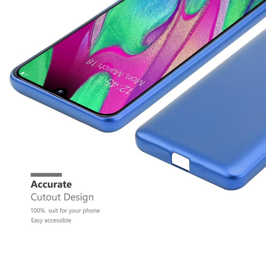 Cadorabo  Hülle für Samsung Galaxy A40 TPU Silikon Matt 