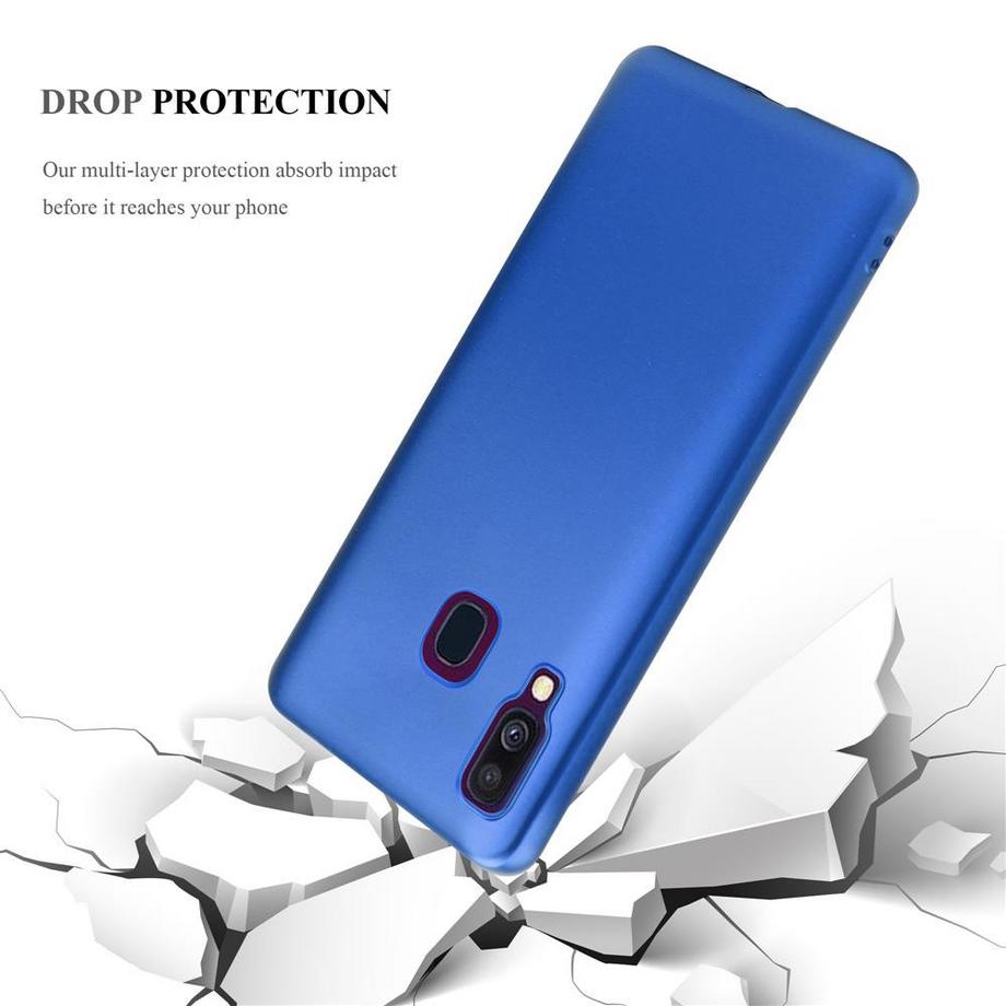 Cadorabo  Hülle für Samsung Galaxy A40 TPU Silikon Matt 