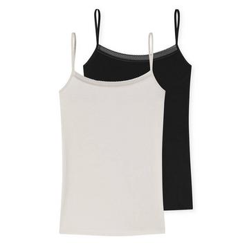 Top à bretelles Cotton Lace