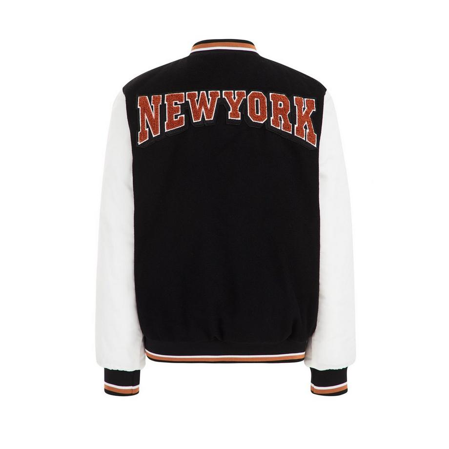 WE Fashion  Mädchen-Stepp-Bomberjacke Mit Stickereien 