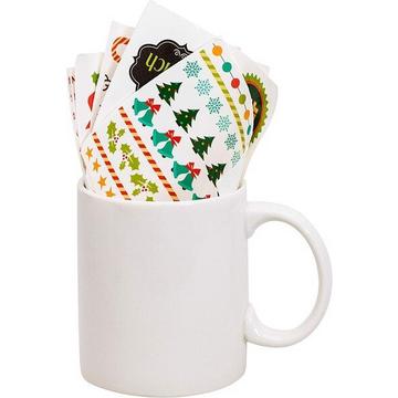 Tasse "Make a Christmas Mug" (inkl. Sticker)