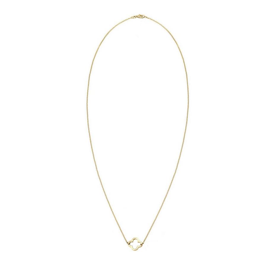 Elli  Halskette Kleeblatt Talisman 